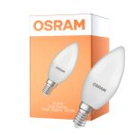 Osram LED Star Classic E14 Kerze Matt 7.5W 806lm - 840 Kaltweiß | Ersatz Für 60W