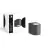 D'Lite Wandleuchte Vossem Aluminium Schwarz | IP54 - Geeignet Für 1x GU10