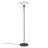 Nordlux Verona Lampadaires Salon Verre et Métal Noir | Convient pour E27