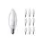 Lot 10x Philips Corepro LED Bougie E14 Dépolie 2.8W 250lm - 827 Blanc Très Chaud | Équivalent 25W